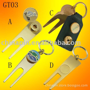 Golf Tee key chain